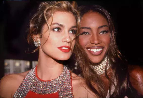Naomi Campbell, Cindy Crawford