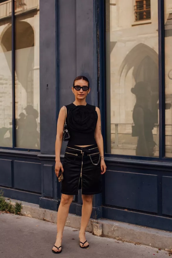 Paříž, streetstyle, SS25