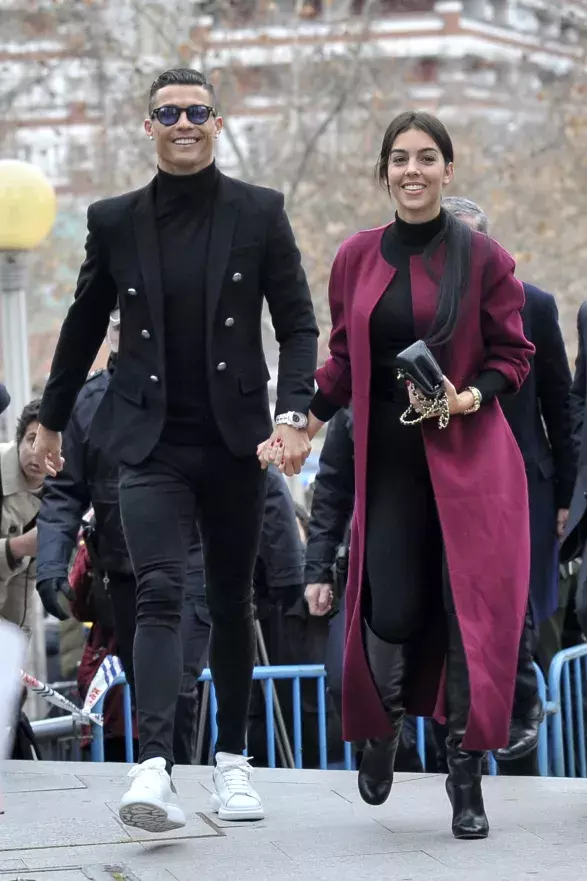 Georgina Rodríguez a Cristiano Ronaldo