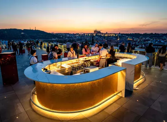 Výhled na Prahu Výhled na Prahu