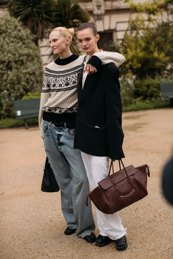 Paříž, streetstyle, FW25
