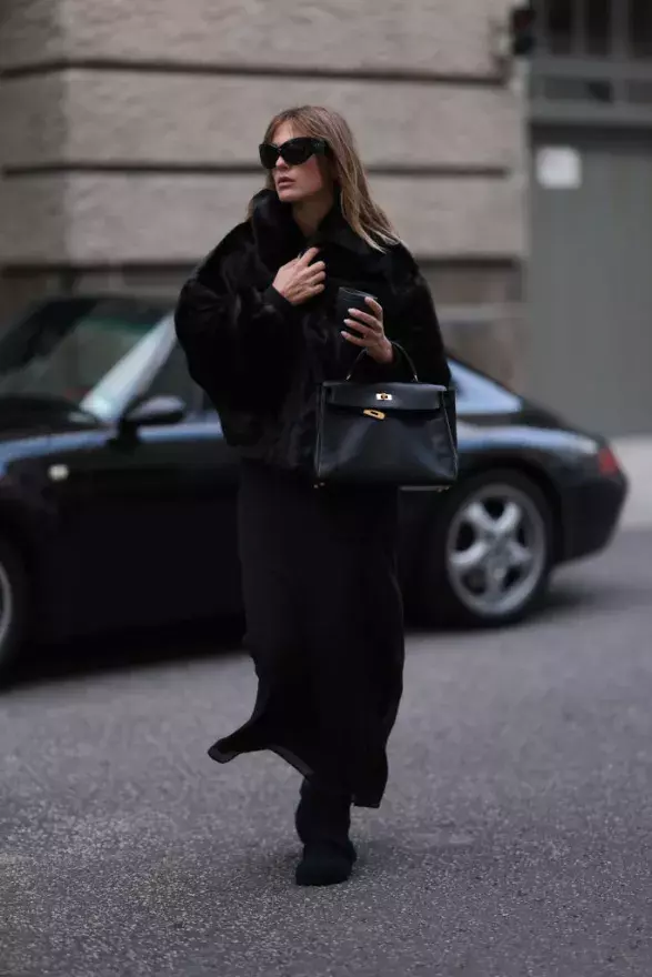 Shearling clogs Shearling clogs