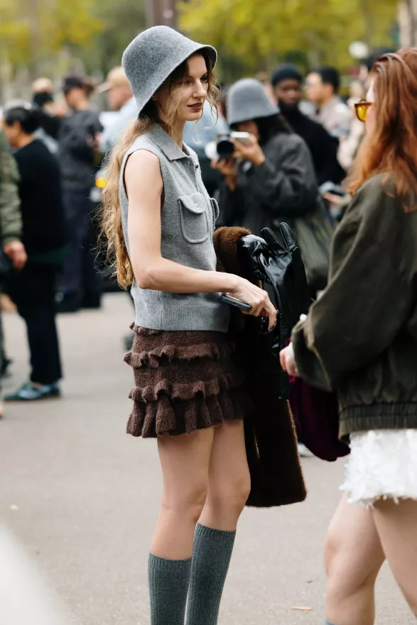 Paříž, streetstyle, SS26 Paříž, streetstyle, SS26