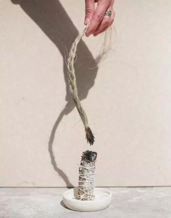 Home deco So.Slow Incense Ropes Holder Home deco So.Slow Incense Ropes Holder