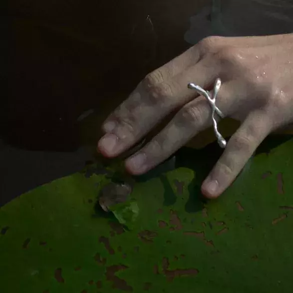 ring PEARLBORN 2, Magdalena Šťastníková jewelry ring PEARLBORN 2, Magdalena Šťastníková jewelry