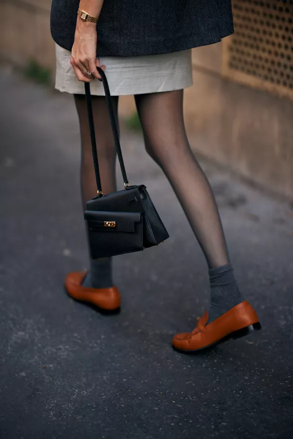 Paříž, streetstyle, FW25 Paříž, streetstyle, FW25