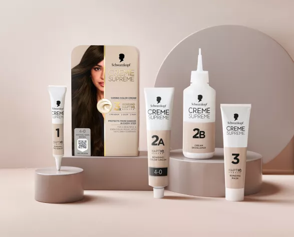 pečující barvy na vlasy