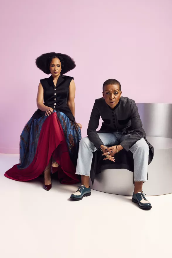 Golda Rsheuvel & Adjoa Andoh Golda Rsheuvel & Adjoa Andoh