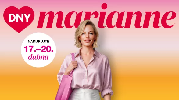 Dny Marianne právě začínají! Užijte si je v pohodlí s mobilní aplikací.