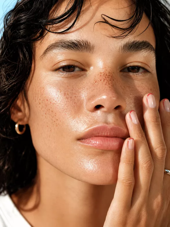 Spicy french manicure