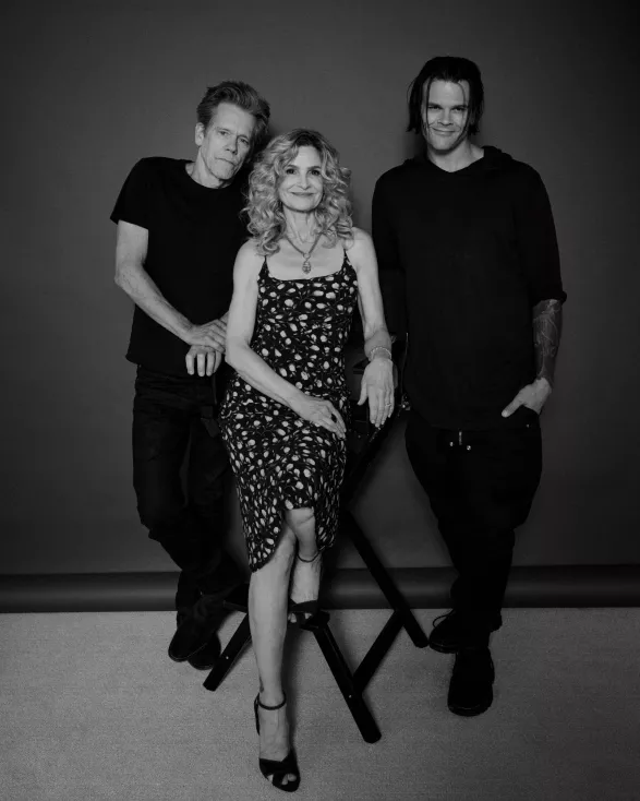 Kevin Bacon, Kyra Sedgwick, Travis Bacon