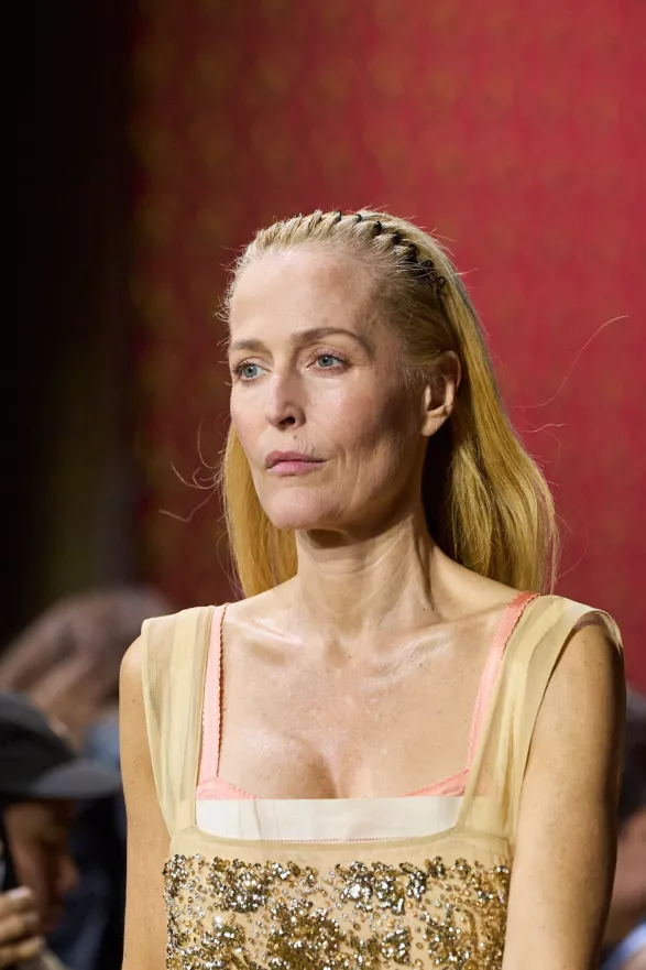Gillian Anderson, MiuMiu FW2026 Gillian Anderson, MiuMiu FW2026