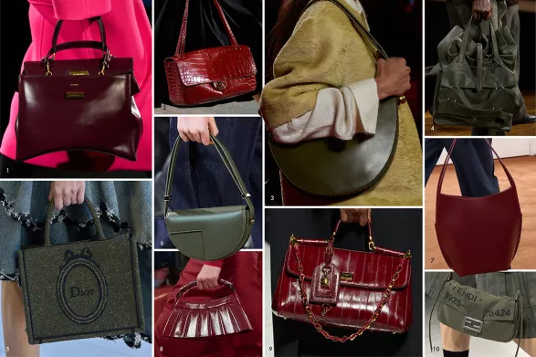 Burgundy & Khaki Burgundy & Khaki