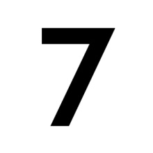 Číslo numerologie Životní číslo sedm