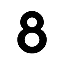 Číslo numerologie Životní číslo osm