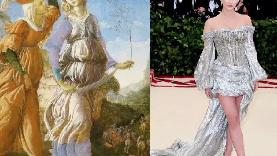 Lili Reinhart a Botticelliho Judita