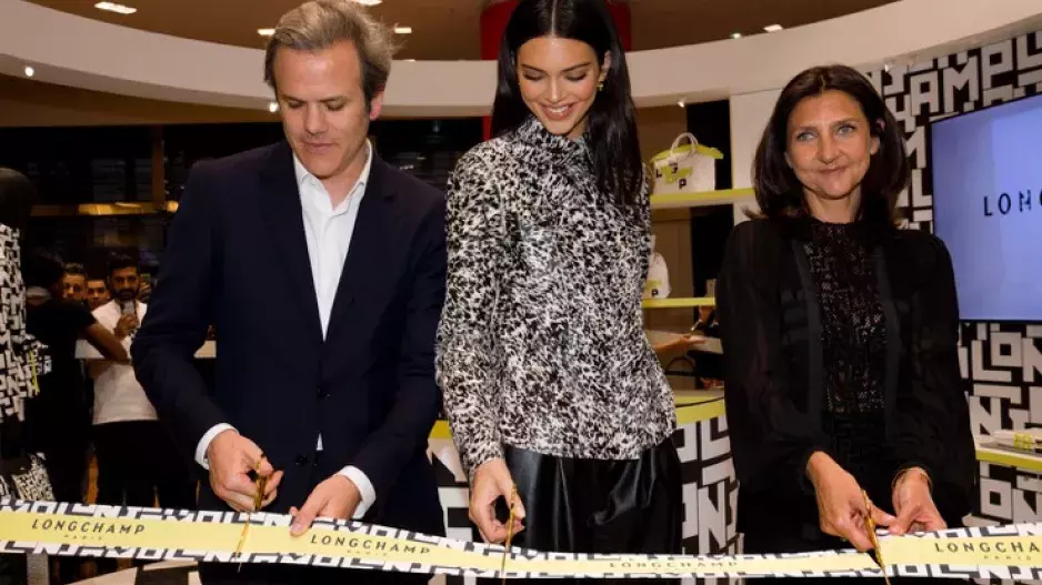 Longchamp & Kendall Jenner