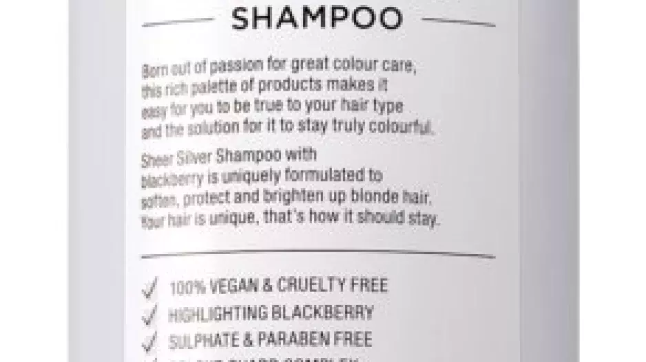 Maria Nila Sheer Silver, šampon neutralizující žluté tóny