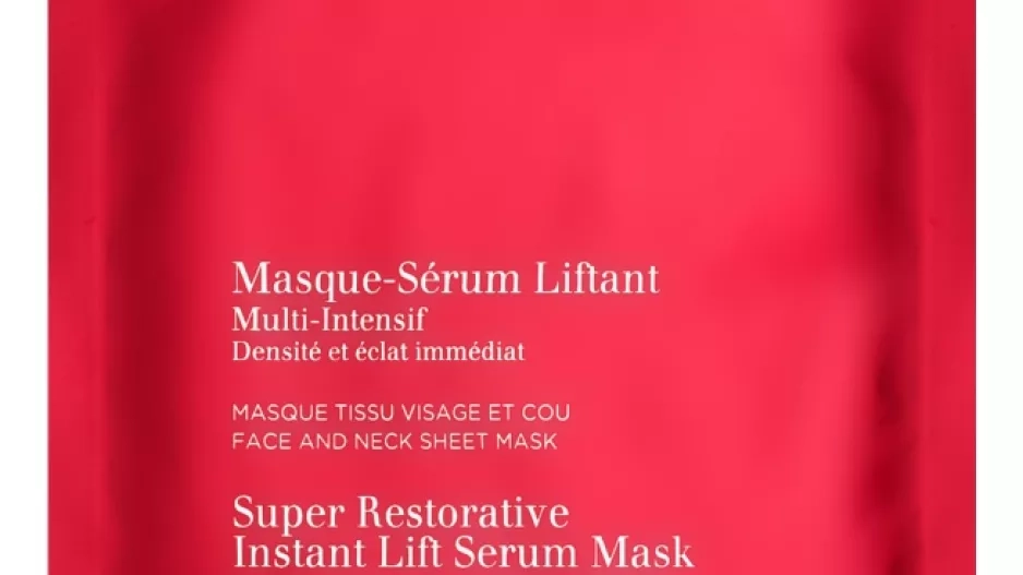 CLARINS SUPER RESTORATIVE, obnovující maska pro okamžité vyhlazení vrásek