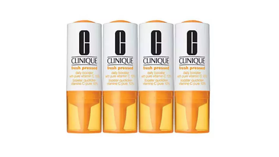 Clinique Daily Fresh Pressed Booster With Pure Vitamin C 10%, rozjasňující sérum s vitaminem C proti stárnutí pleti Clinique Daily Fresh Pressed Booster With Pure Vitamin C 10%, rozjasňující sérum s vitaminem C proti stárnutí pleti