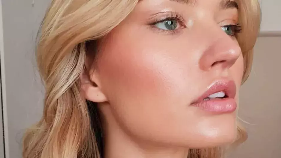 A touch of blush