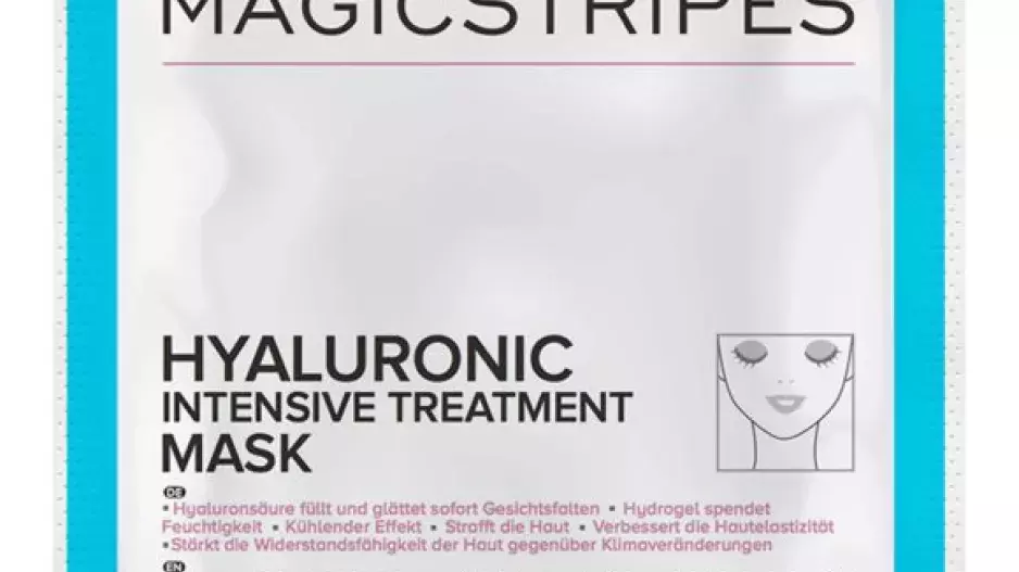 MAGICSTRIPES Hyaluronic Intensive Treatment, intenzivní hydrogelová maska s kyselinou hyaluronovou MAGICSTRIPES Hyaluronic Intensive Treatment, intenzivní hydrogelová maska s kyselinou hyaluronovou