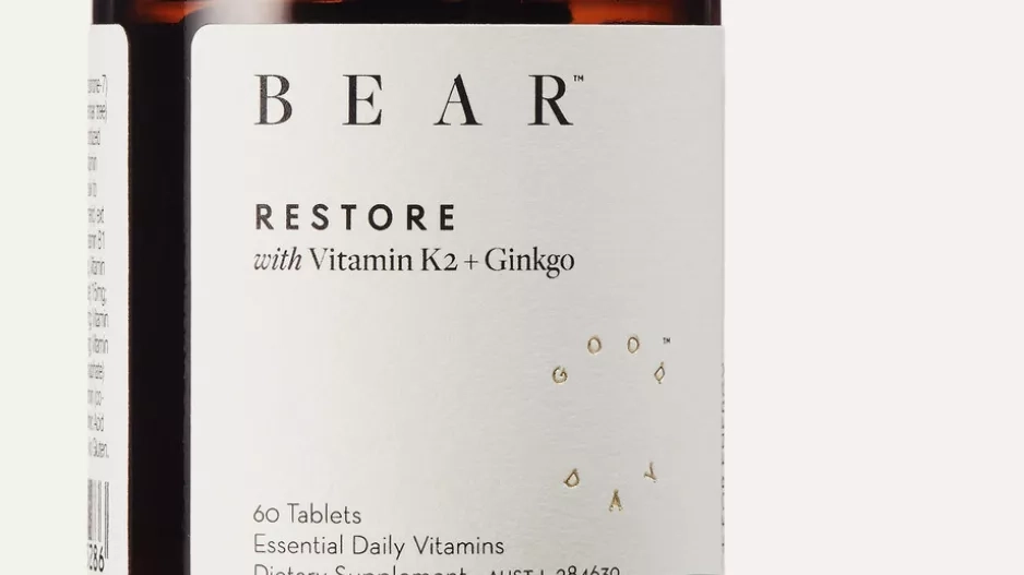 doplněk stravy pro dodání energie a obnovu organismu, Restore, Bear, 1560 Kč