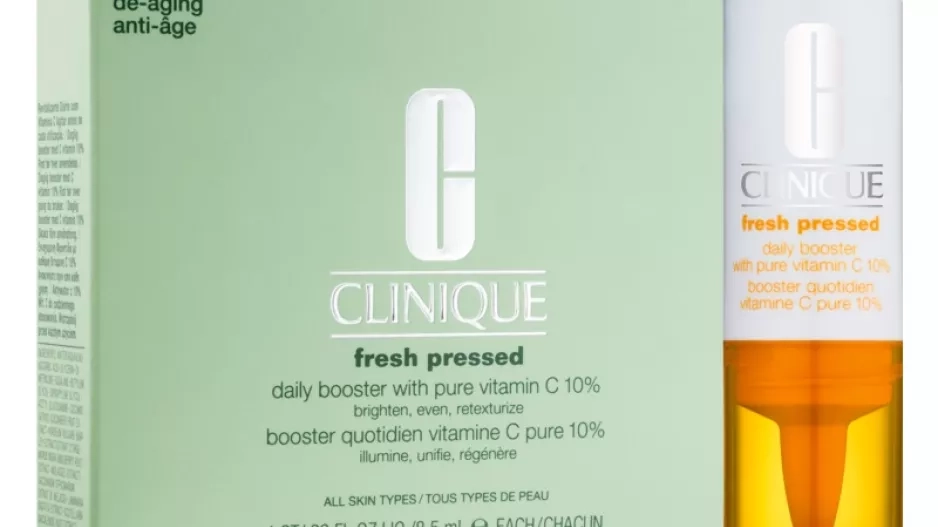rozjasňující sérem, Clinique Fresh Pressed Daily Booster with Vitamin C, 2450 Kč rozjasňující sérem, Clinique Fresh Pressed Daily Booster with Vitamin C, 2450 Kč