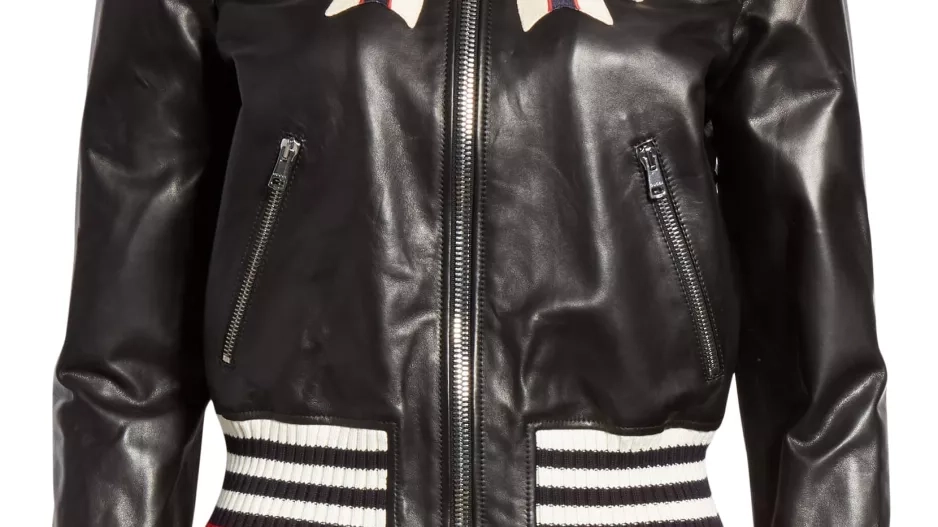 kožená bunda, Gucci kožená bunda, Gucci