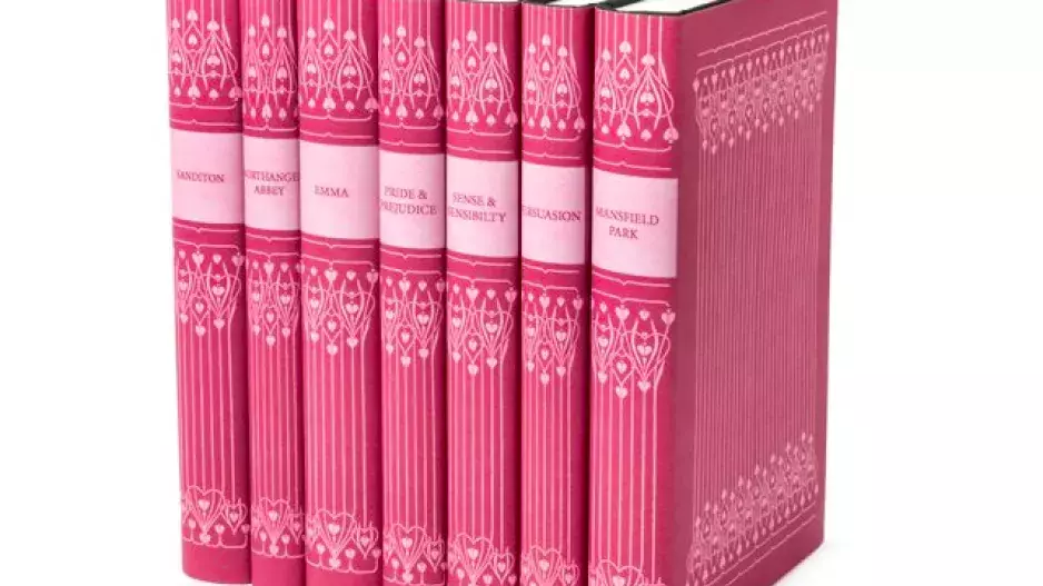 set knih, Jane Austen
