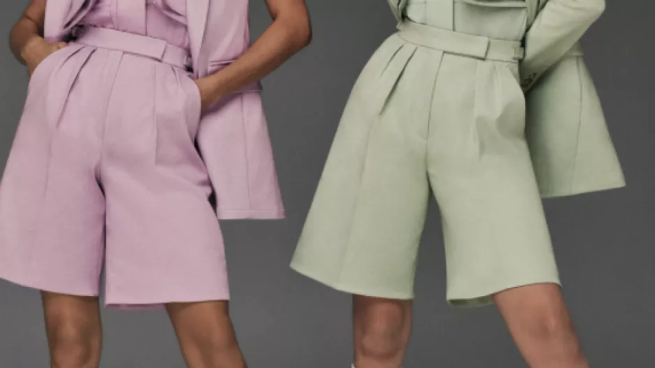 Max Mara Models: Irina Shayk and Gigi Hadid  Photographer: Steven Meisel