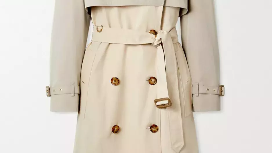 trenčkot, Burberry