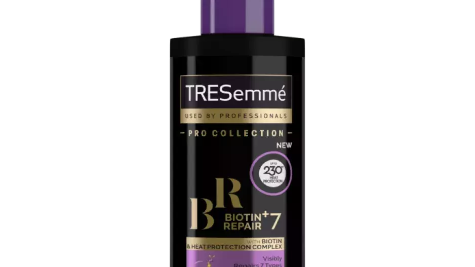 sprej pro tepelnou ochranu, BIOTIN + REPAIR 7, TRESemmé 