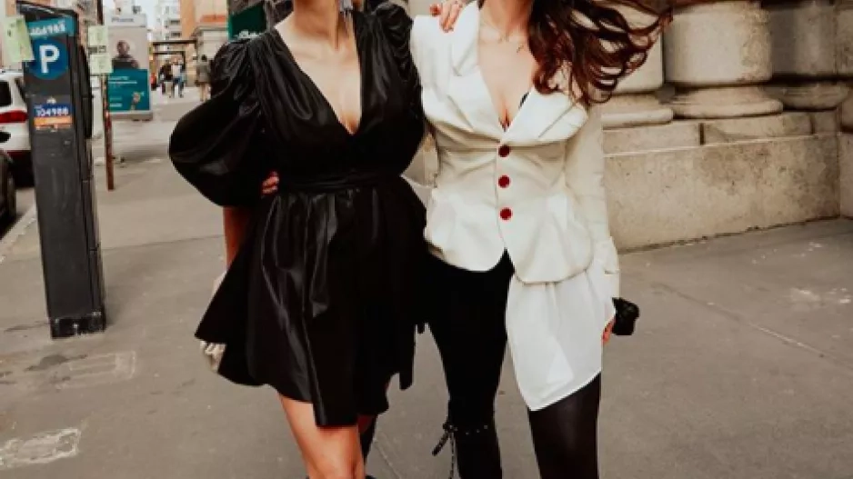 Zorka Hejdová se Soňou Skoncovou