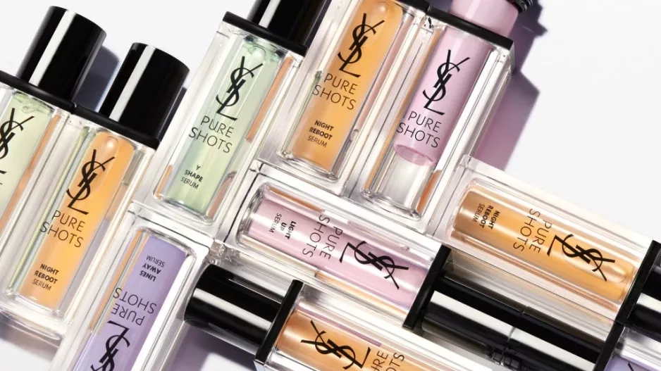 Nová pečující řada, Pure Shots, YVES SAINT LAURENT, prodává Marrionnaud, od 2 599 Kč Nová pečující řada, Pure Shots, YVES SAINT LAURENT, prodává Marrionnaud, od 2 599 Kč