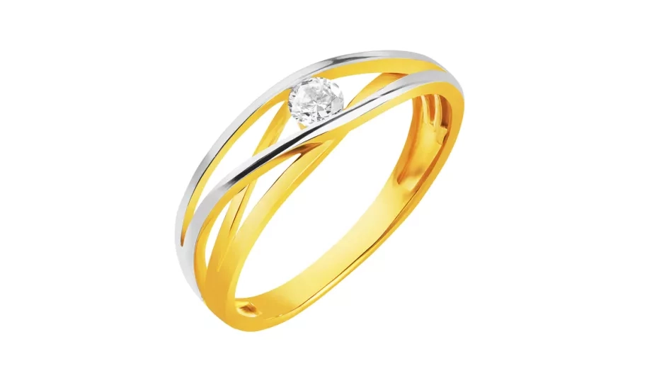 Zlatý prsten se zirkonem,7560 Kc Zlatý prsten se zirkonem,7560 Kc