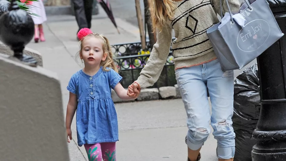 Sarah Jessica Parker, Matthew Broderick, Marion Broderick a Tabitha Hodge Broderick