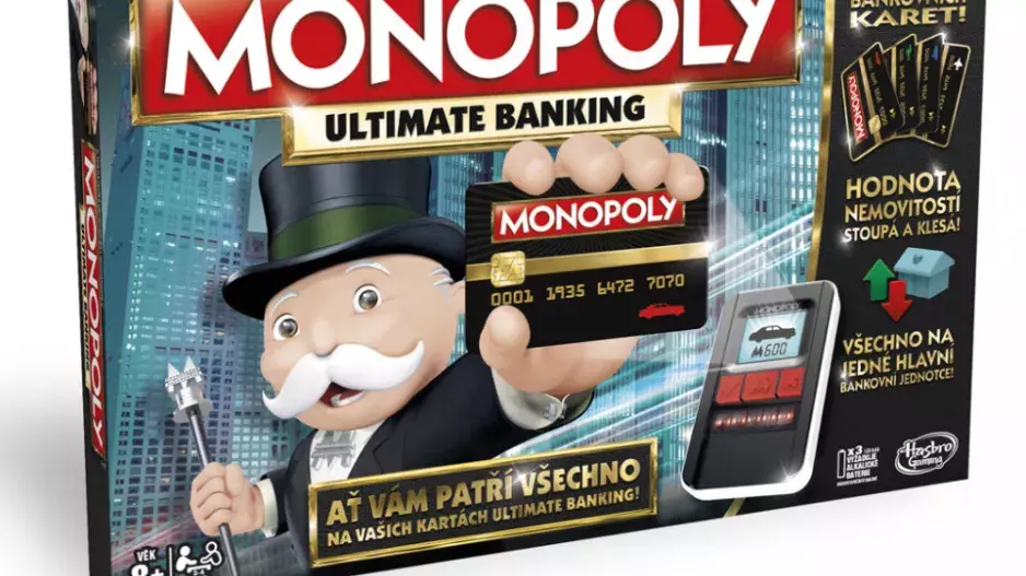 společenská hra, Monopoly Ultimate Banking, 1049 Kč