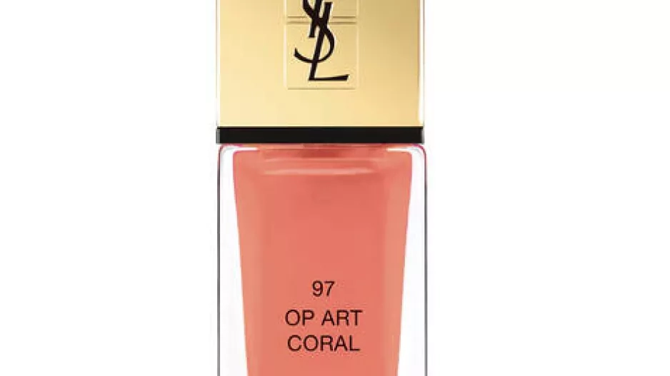lak na nehty, Yves Saint Laurent La Laque Couture, odstín 97 Op Art Coral (Sephora) lak na nehty, Yves Saint Laurent La Laque Couture, odstín 97 Op Art Coral (Sephora)