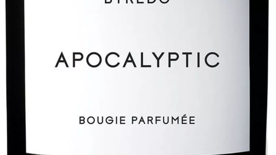vonná svíčka, Apocalyptic, Ingredients, 1600 Kč vonná svíčka, Apocalyptic, Ingredients, 1600 Kč