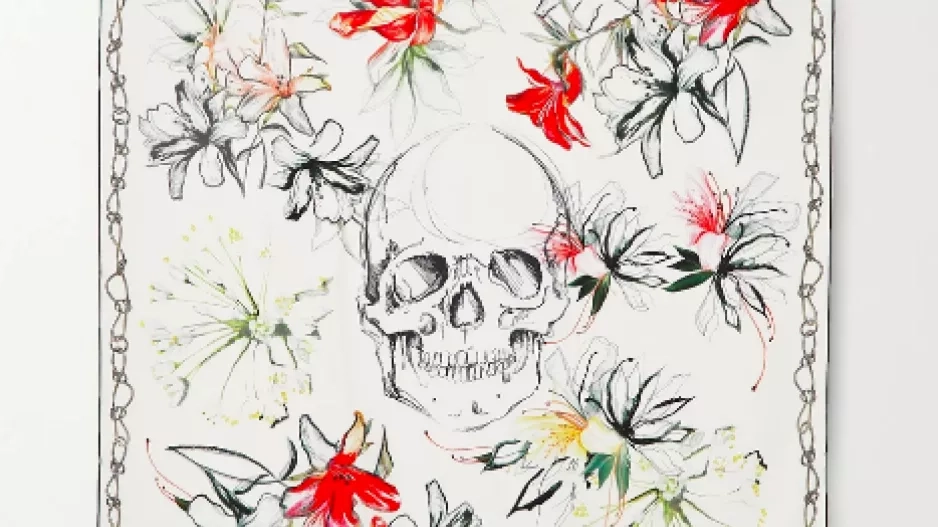 šátek, Alexander McQueen šátek, Alexander McQueen