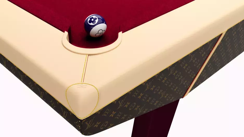Louis Vuitton představuje svůj první stůl na biliár