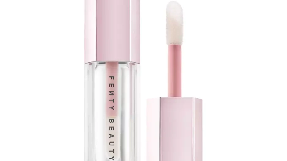 lesk na rty, Fenty Beauty by Rihanna, odstín Glass Slipper lesk na rty, Fenty Beauty by Rihanna, odstín Glass Slipper