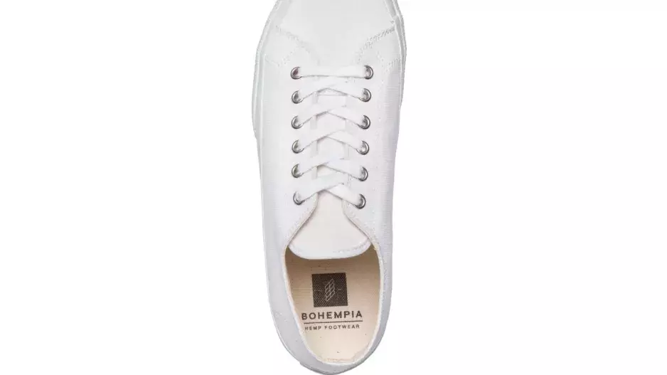 Konopné tenisky KRASEN 2.0 Plimsole White-White Konopné tenisky KRASEN 2.0 Plimsole White-White