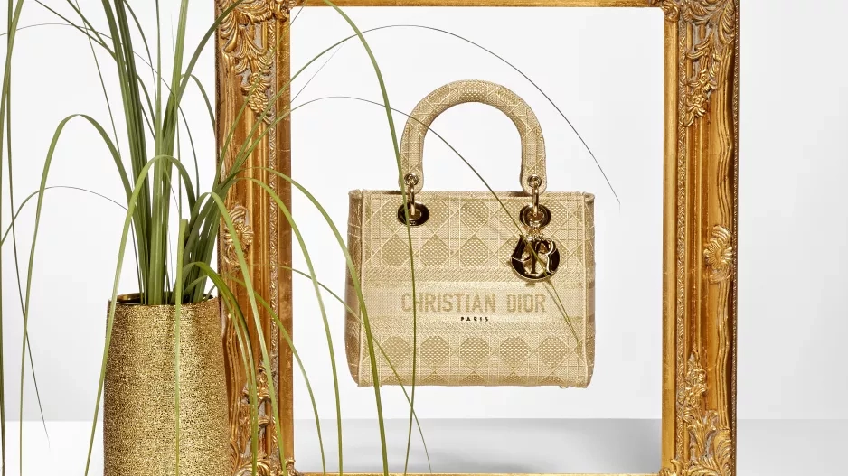 Dior Medium Lady-D Lite Bag
