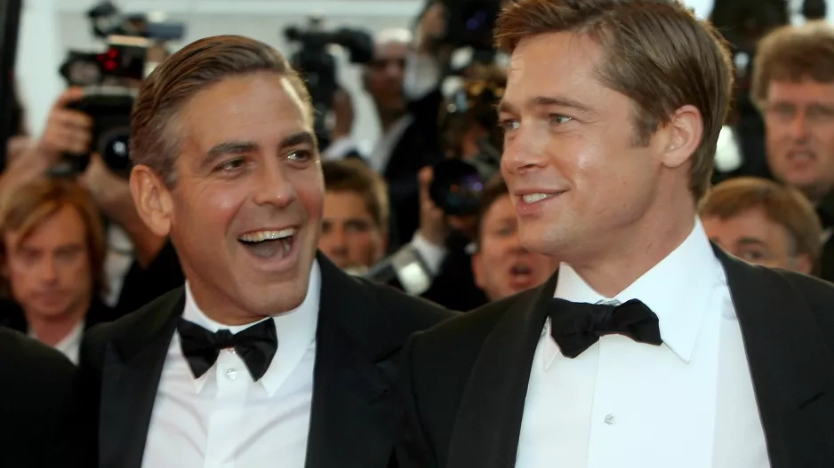 Ģeorge Clooney & Brad Pitt