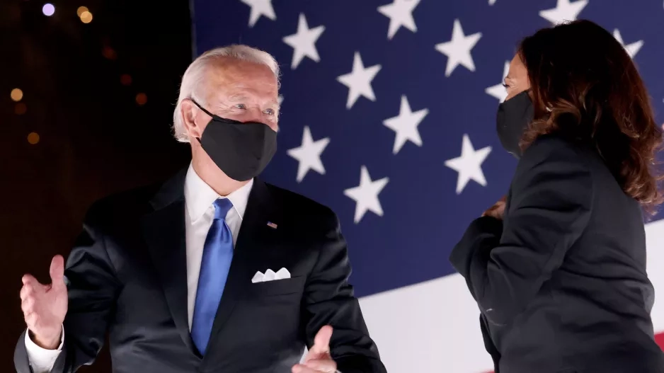 Joe Biden a Kamala Harris