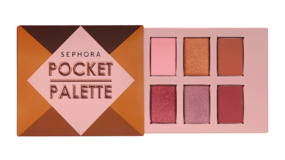 Sephora Collection oční stíny. Každá paleta obsahuje 6 odstínů.