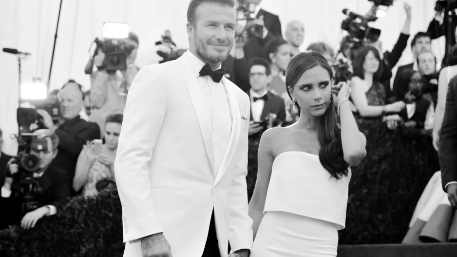 Victoria a David Beckham