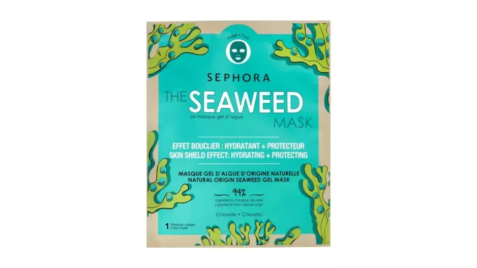The Seaweed Mask, 94% přírodních složek, účinek ochranné vrstvy pokožky!
